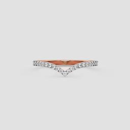 Graceful Curve Band Ring