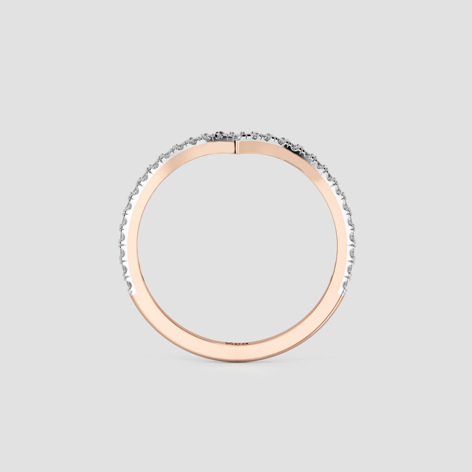 Graceful Curve Band Ring