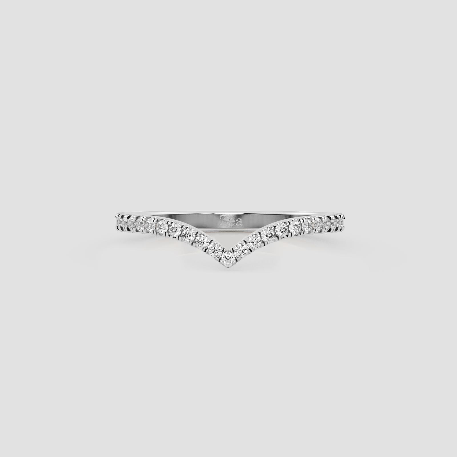 Graceful Curve Band Ring