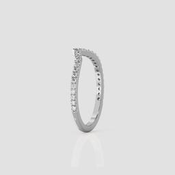 Graceful Curve Band Ring