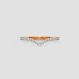 Graceful Curve Band Ring