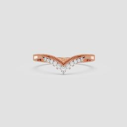 Graceful Vine Cluster Ring