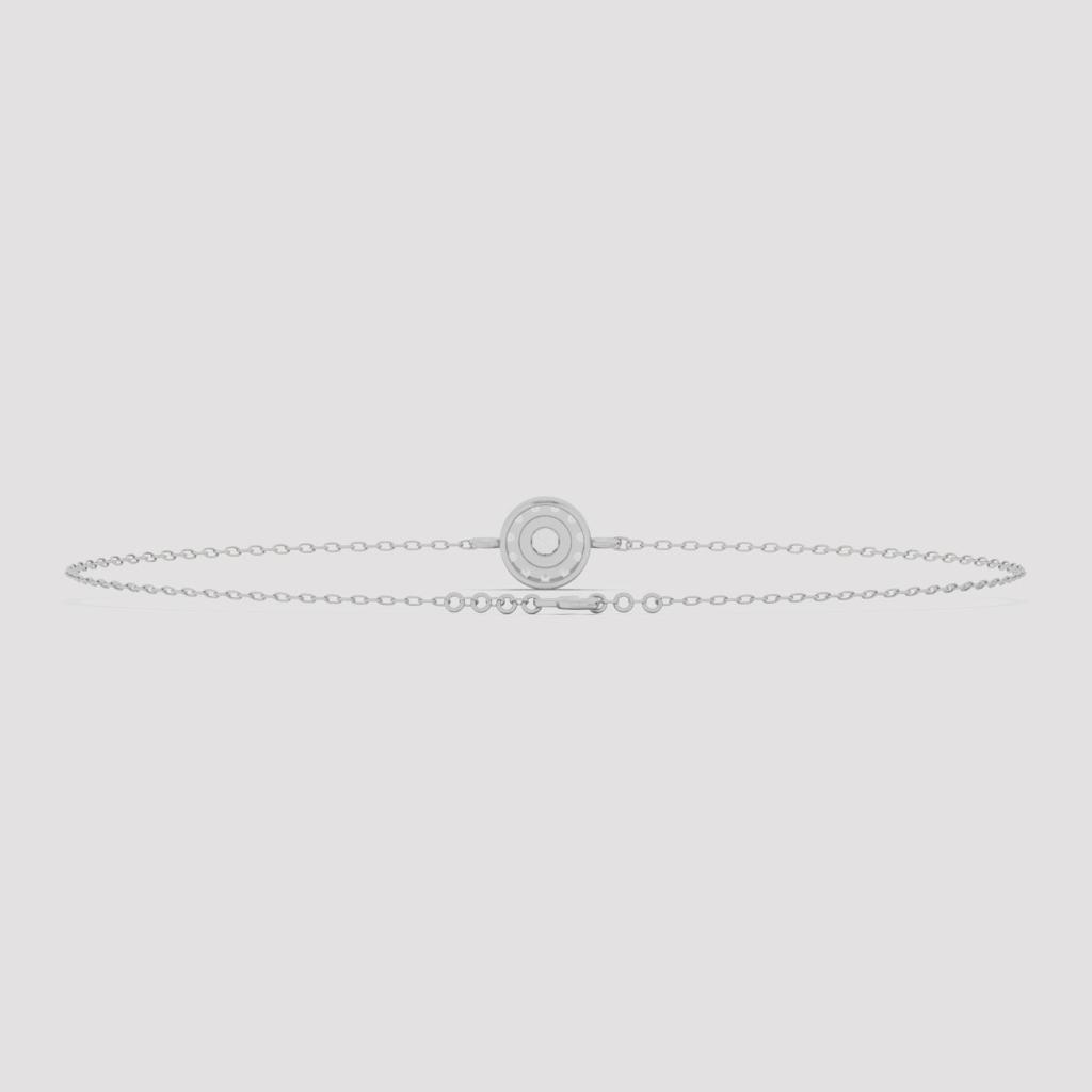 Halo Diamond Bracelet