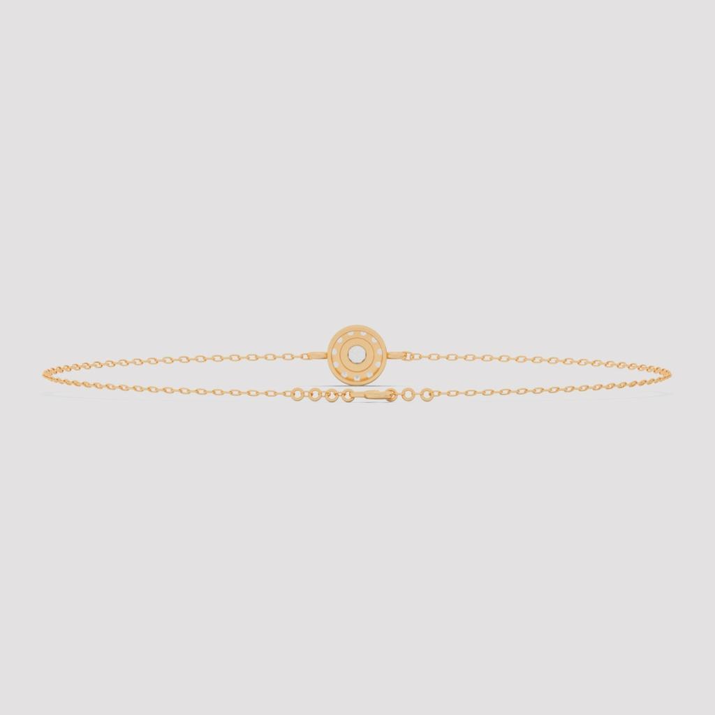 Halo Diamond Bracelet