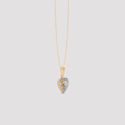 Heart Halo Charm Pendant