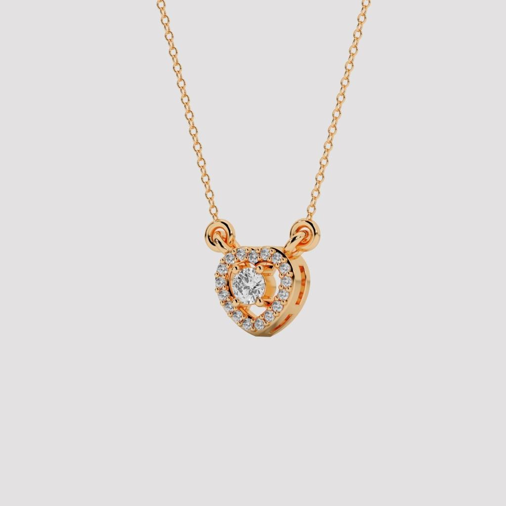 Heart Halo Pendant