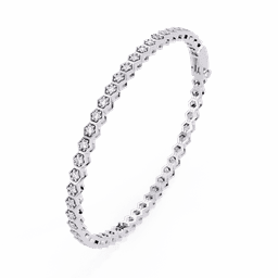 Hexagon Halo Bracelet