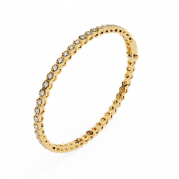 Hexagon Halo Bracelet