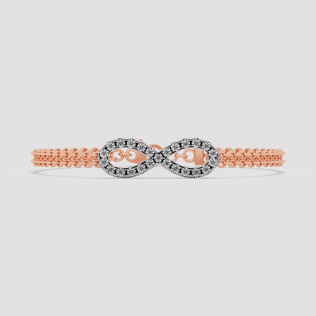 Infinity Diamond Bracelet
