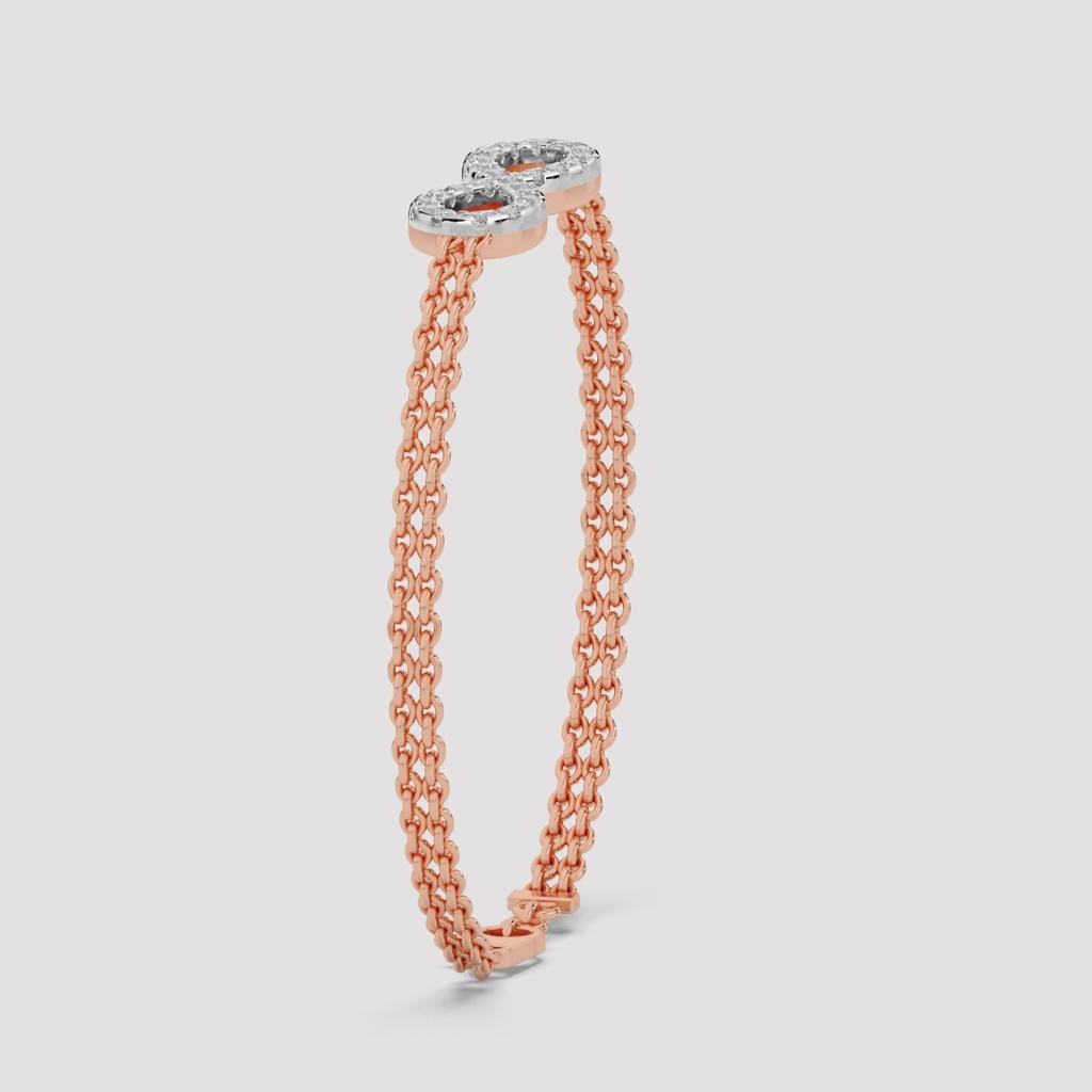 Infinity Diamond Bracelet