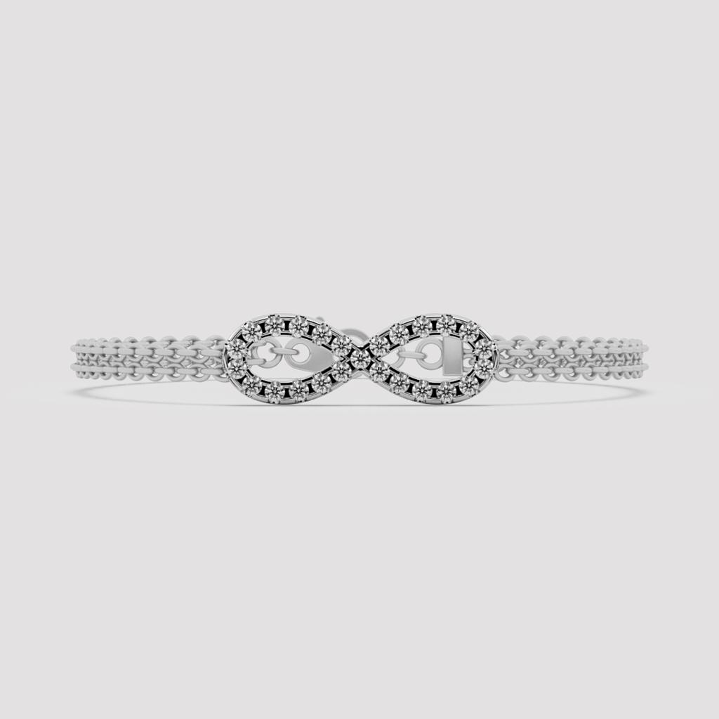 Infinity Diamond Bracelet