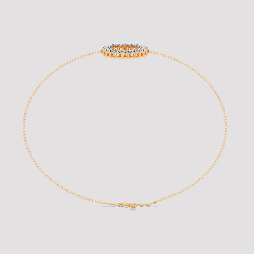 Invictus Circle Diamond Bracelet