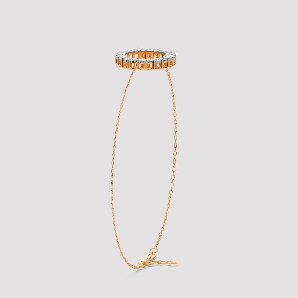 Invictus Circle Diamond Bracelet