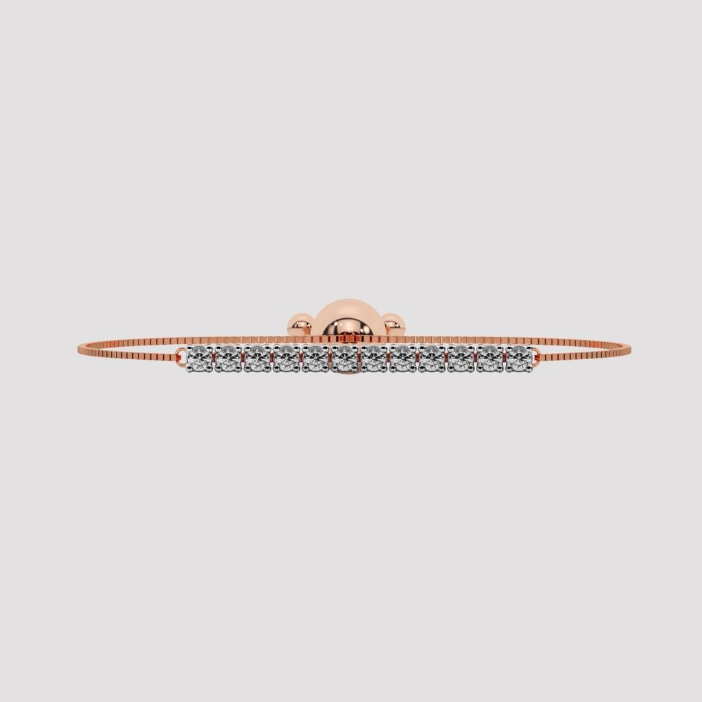 Invictus Diamond Slider Bracelet