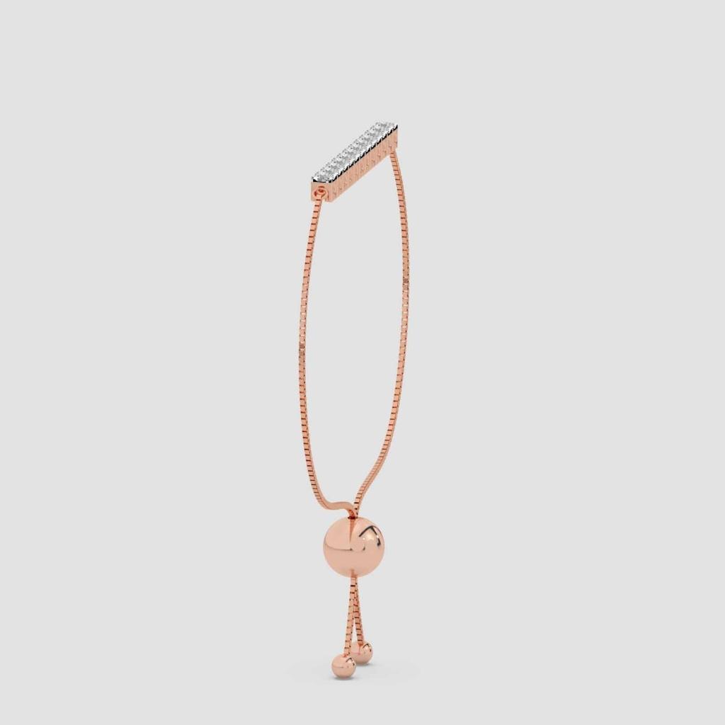 Invictus Diamond Slider Bracelet