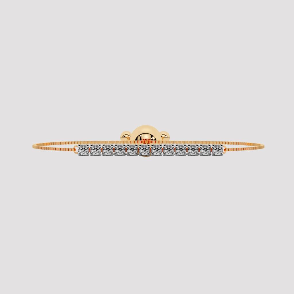 Invictus Diamond Slider Bracelet