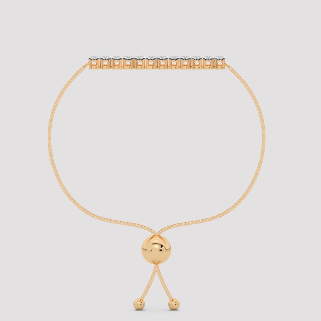 Invictus Diamond Slider Bracelet