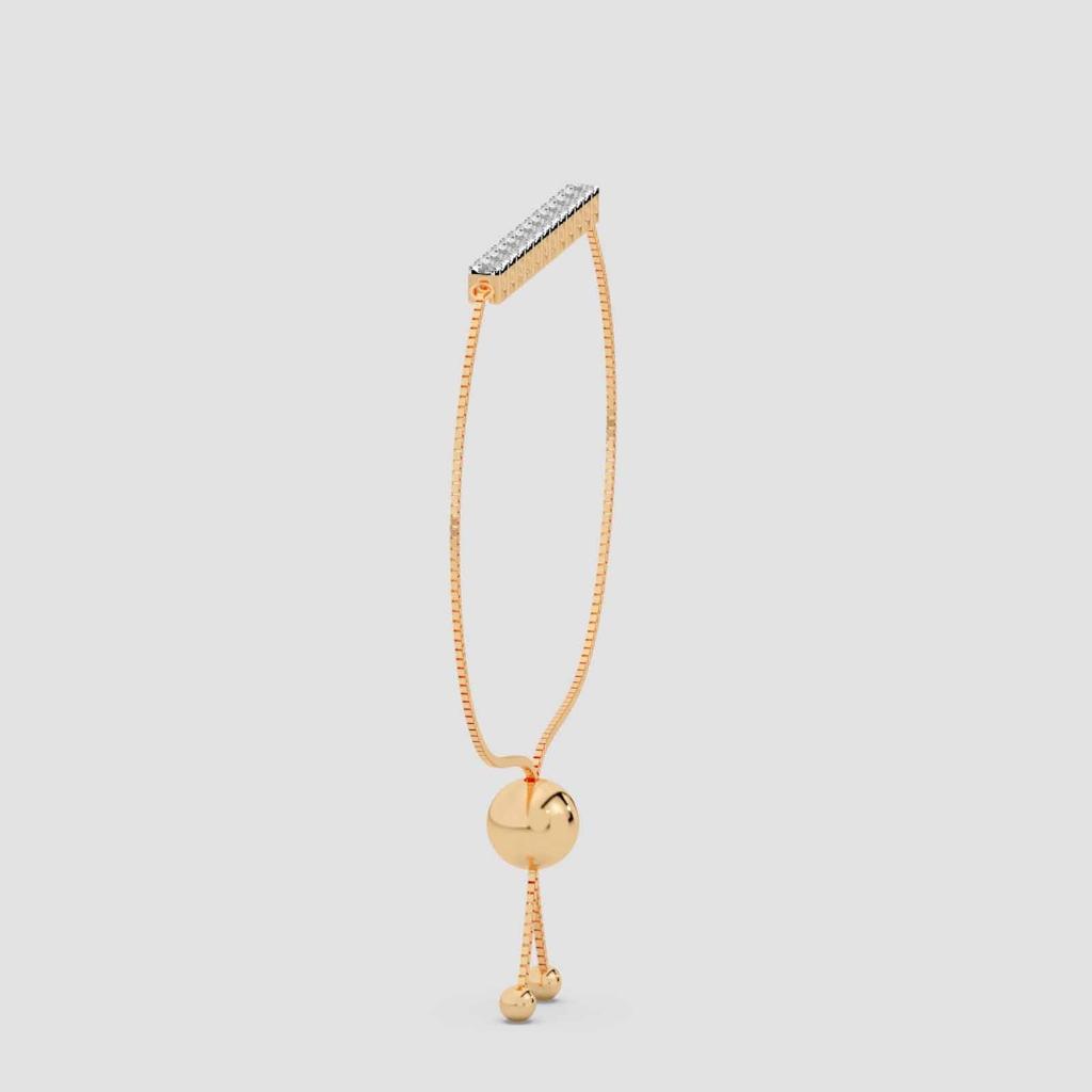 Invictus Diamond Slider Bracelet