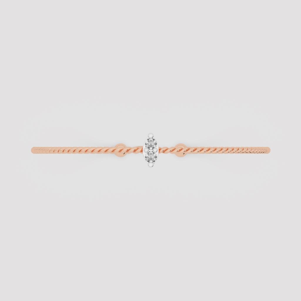 Invictus Diamond Station Bracelet