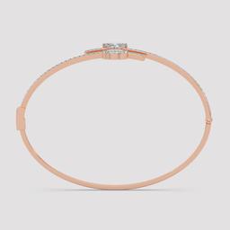 Invictus Marquise Diamond Bypass Bangle