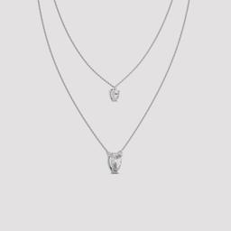 Layered Pear Necklace