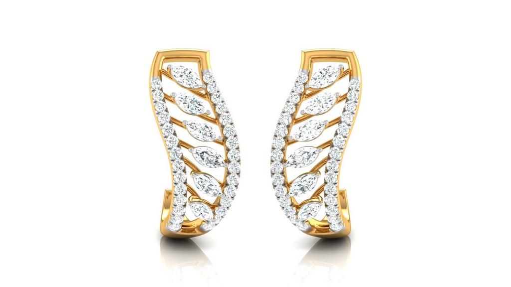 Leaf Cascade Earrings