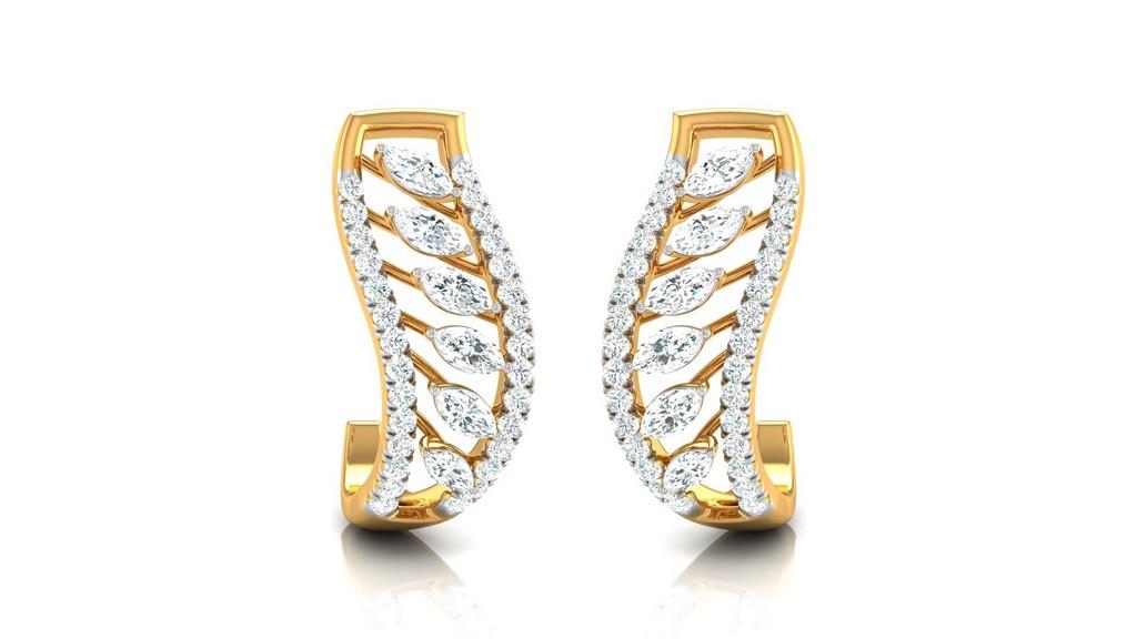Leaf Cascade Earrings