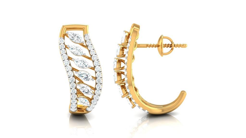 Leaf Cascade Earrings