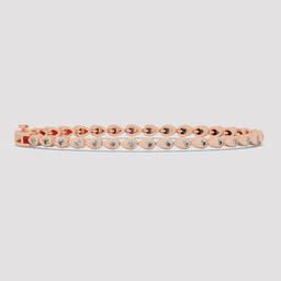 Leaf Link Diamond Bracelet