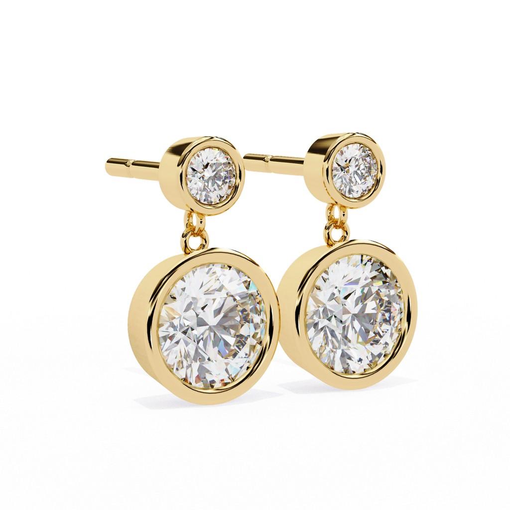 Lumina Dual Drop Earrings