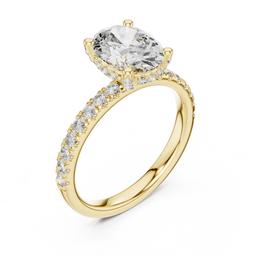 Luminaire Oval Solitaire