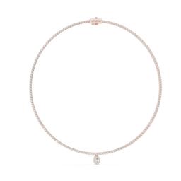 Luminescence Pear Necklace