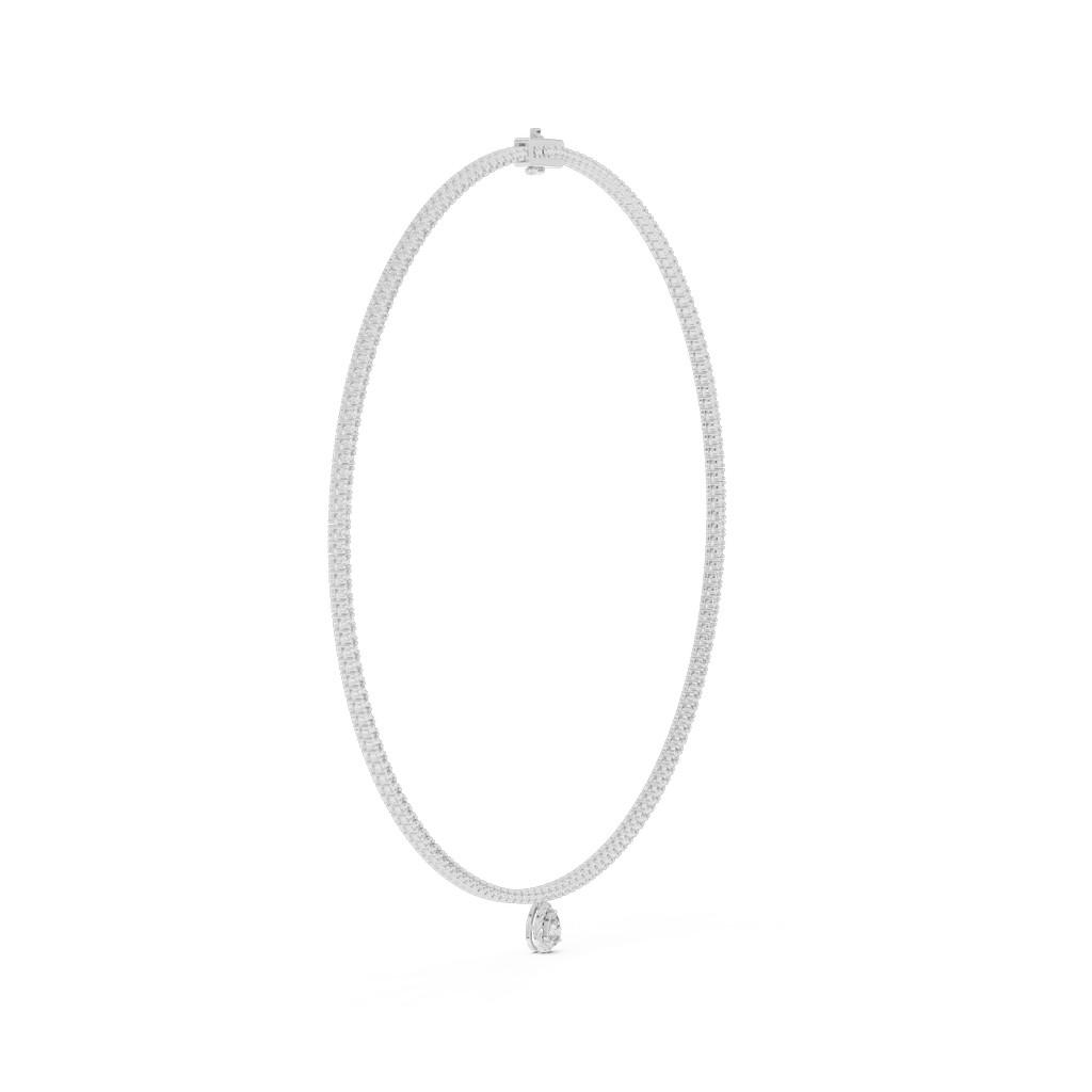 Luminescence Pear Necklace