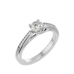 Luminescent Solitaire Ring
