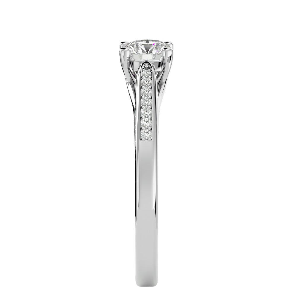 Luminescent Solitaire Ring