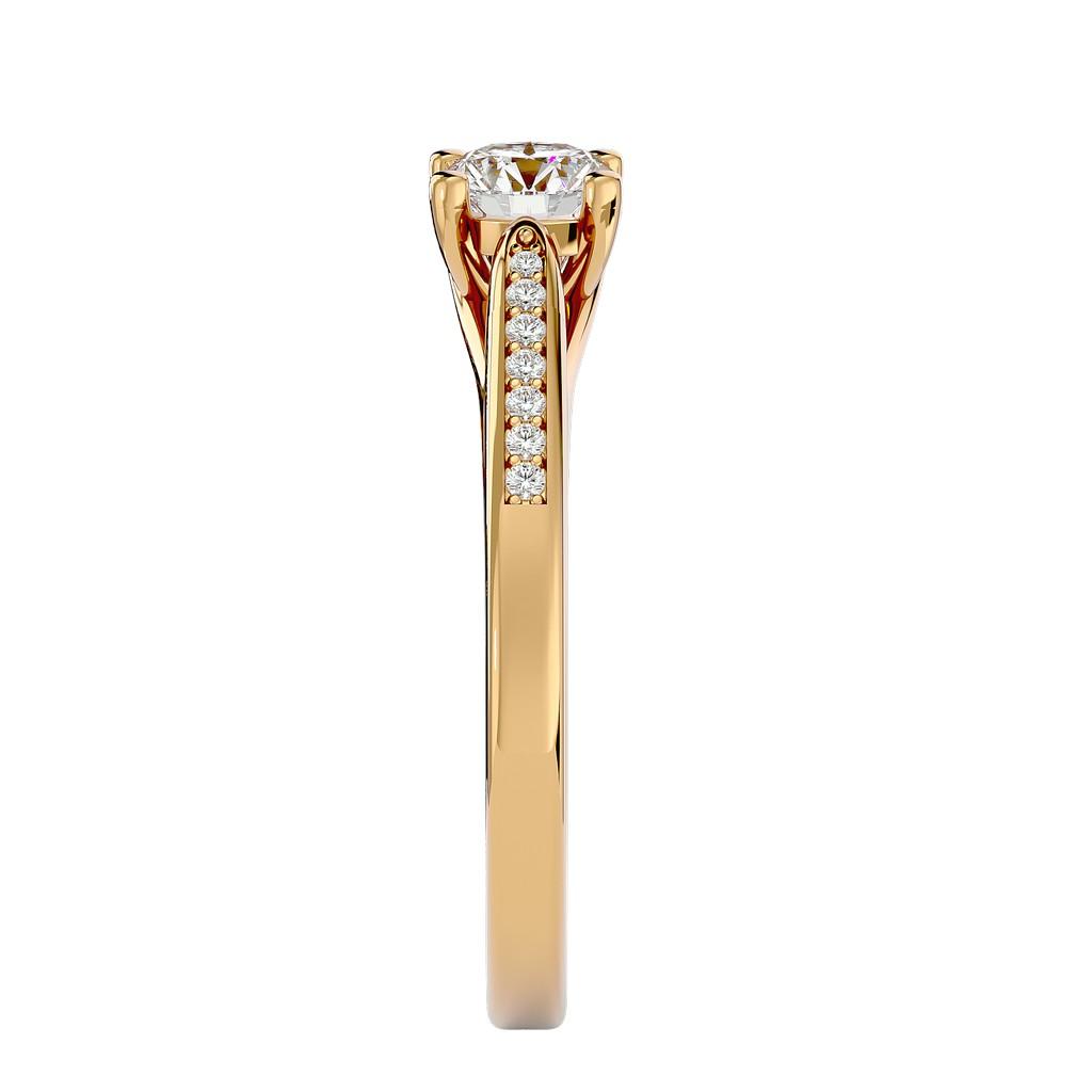 Luminescent Solitaire Ring