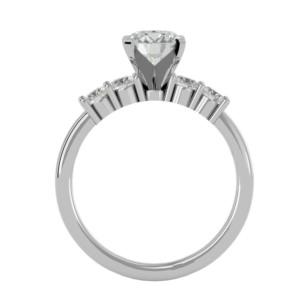 Luminous Cascade Ring