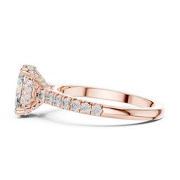 Luminous Oval Embrace Ring