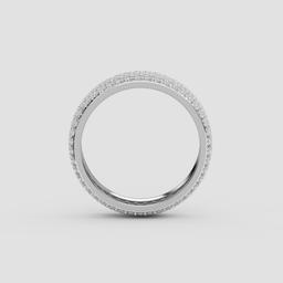 Luminous Pavé Band Ring