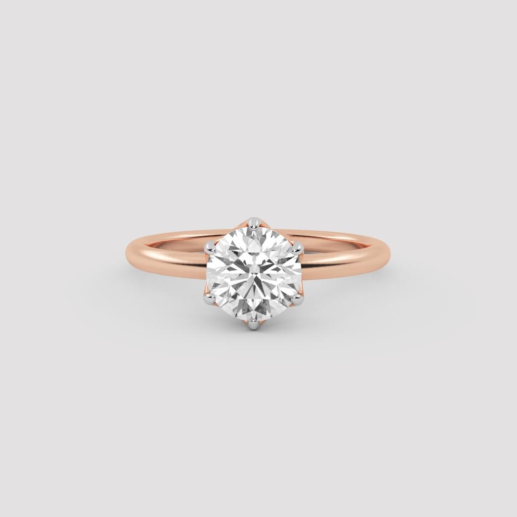 Luminous Solitaire Ring