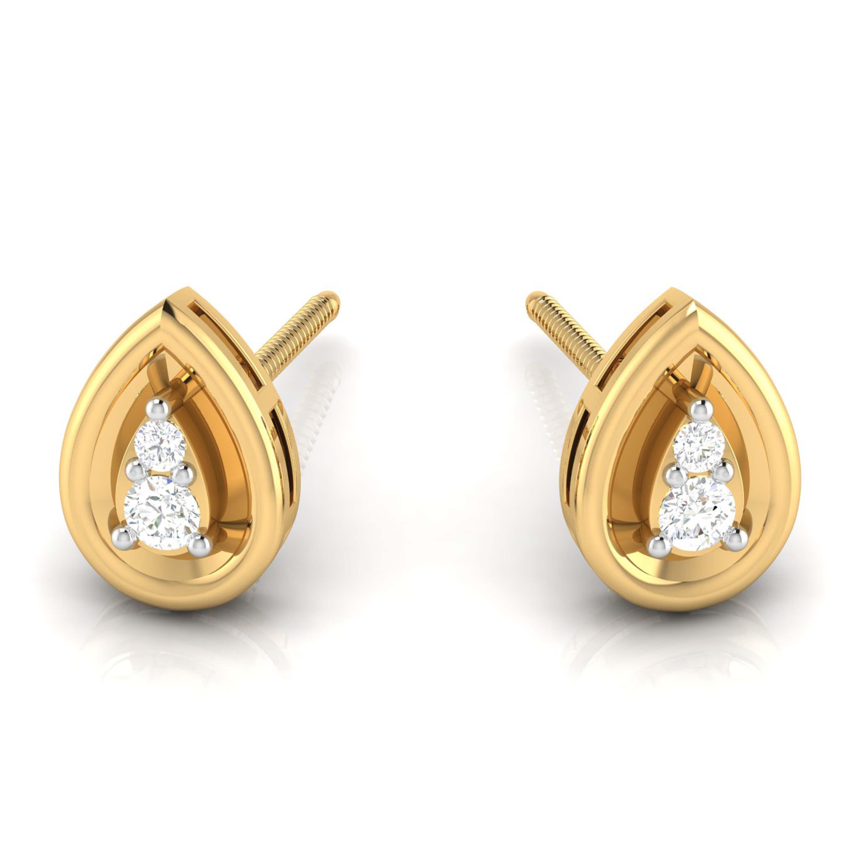 Luminous Teardrop Earrings