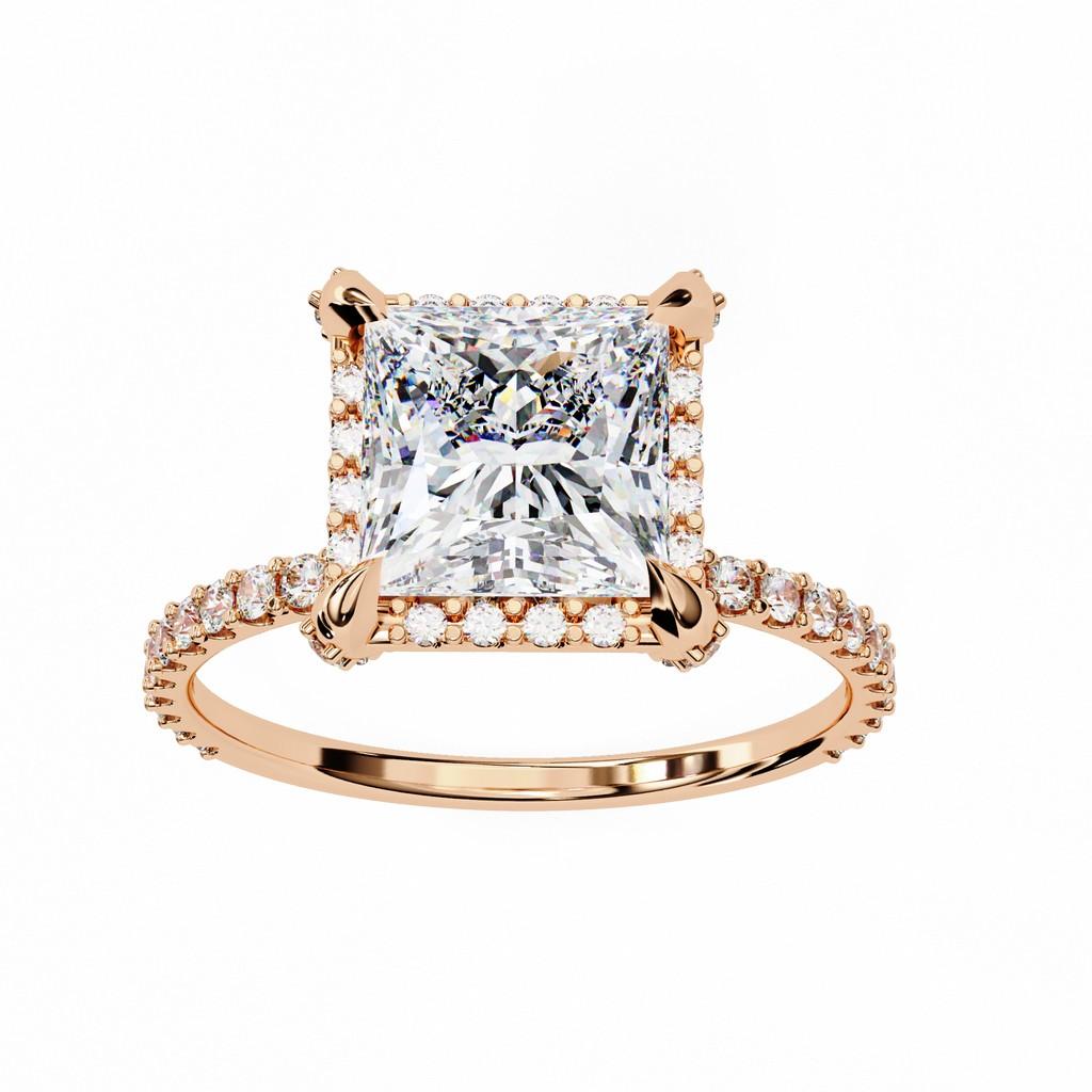 Majeste Halo Princess Ring