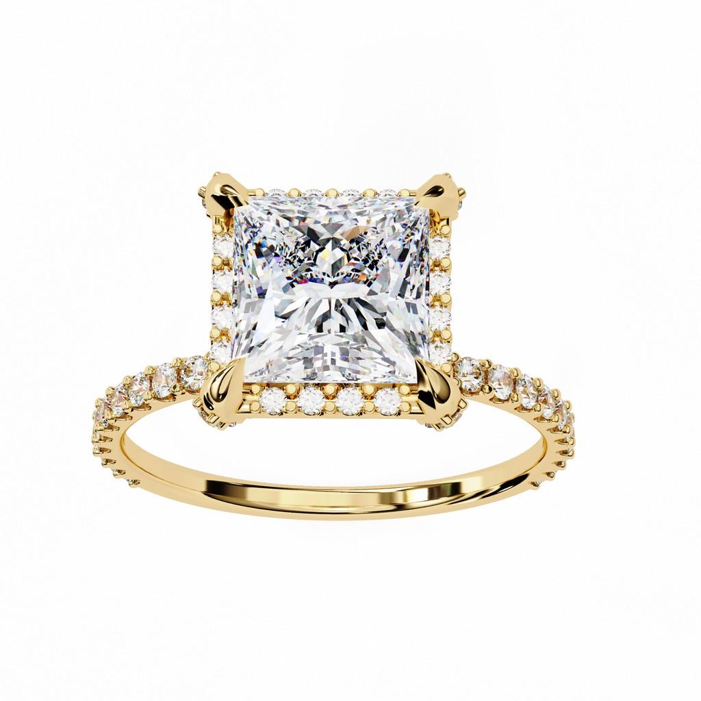 Majeste Halo Princess Ring
