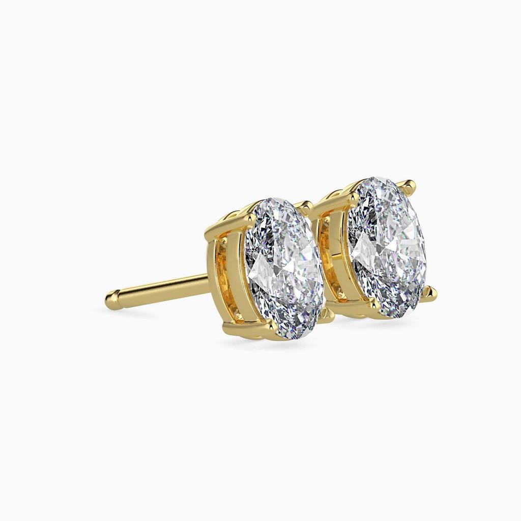 Majeste Oval Studs