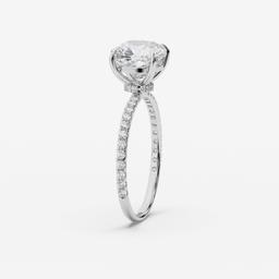 Majestic Cushion Solitaire