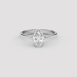 Majestic Oval Solitaire