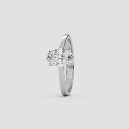 Majestic Oval Solitaire