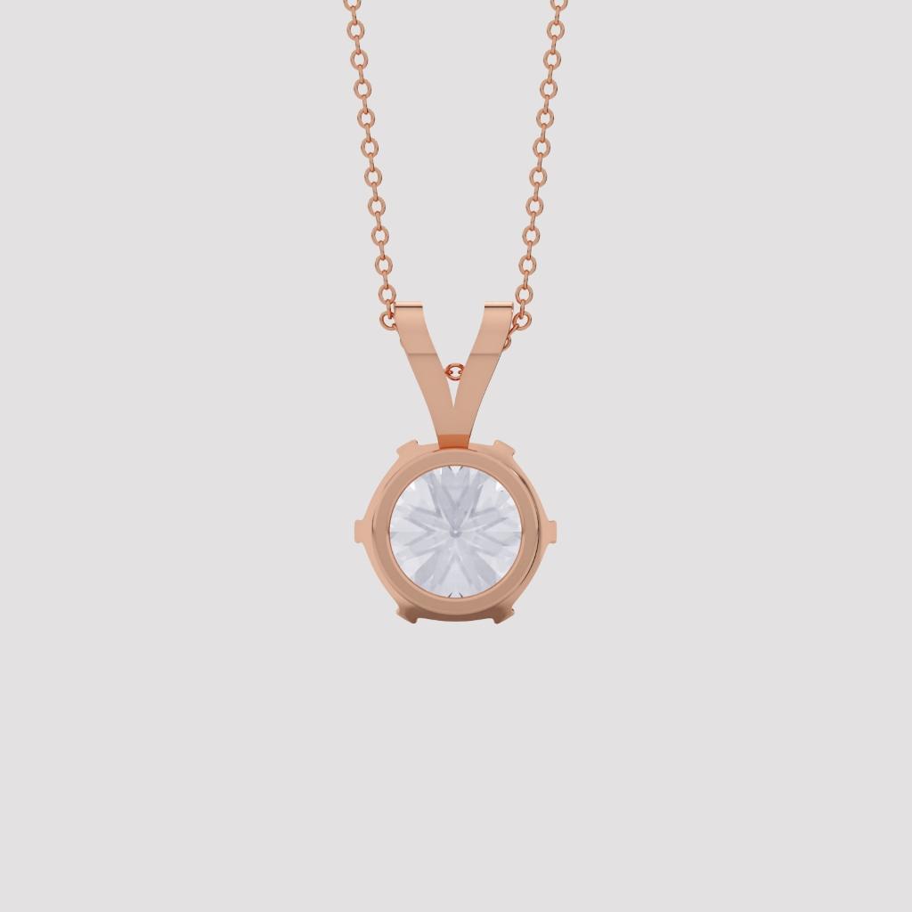 Majestic Solitaire Pendant