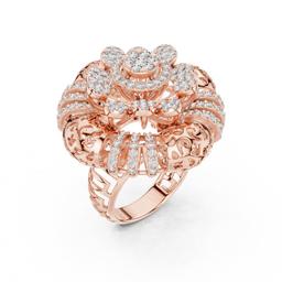 Mandala Radiance Ring