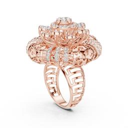 Mandala Radiance Ring